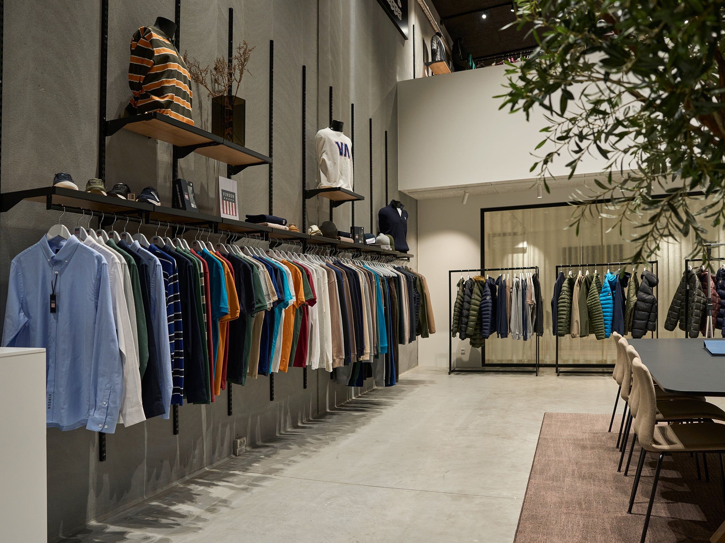 The STARTEX showroom